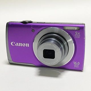 キヤノン(Canon)のCANON　PowerShot A3500 IS　パープル　キヤノン(コンパクトデジタルカメラ)