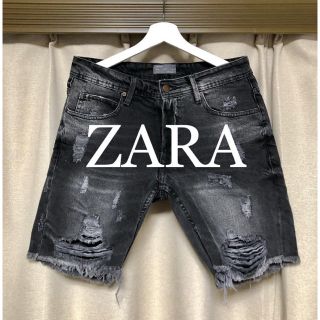 ザラ デニムショートパンツ ショートパンツ メンズ の通販 27点 Zaraのメンズを買うならラクマ