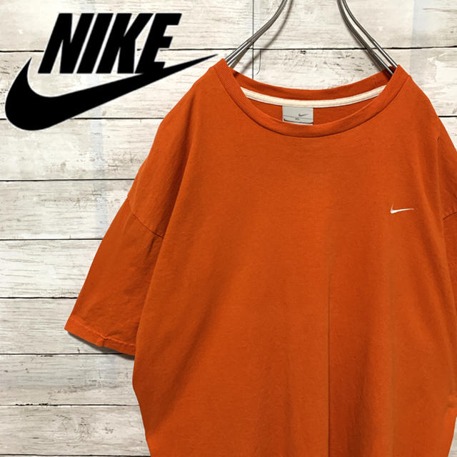 NIKE(ナイキ)のレア 古着 90s ナイキ NIKE 半袖 Tシャツ 刺繍ロゴ ビッグシルエット メンズのトップス(Tシャツ/カットソー(半袖/袖なし))の商品写真