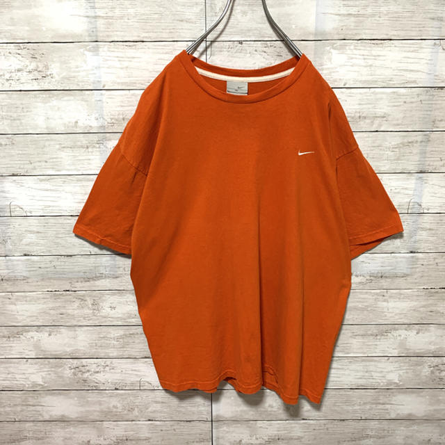 NIKE(ナイキ)のレア 古着 90s ナイキ NIKE 半袖 Tシャツ 刺繍ロゴ ビッグシルエット メンズのトップス(Tシャツ/カットソー(半袖/袖なし))の商品写真