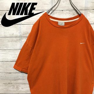 ナイキ(NIKE)のレア 古着 90s ナイキ NIKE 半袖 Tシャツ 刺繍ロゴ ビッグシルエット(Tシャツ/カットソー(半袖/袖なし))