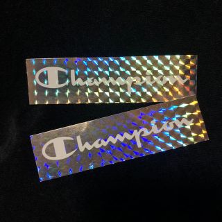 チャンピオン(Champion)のchampion 限定ロゴシール ホログラム 2枚セット(ノベルティグッズ)