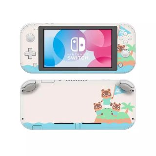 ニンテンドースイッチ(Nintendo Switch)のNintendo Switch lite スキンシール ステッカー どうぶつの森(携帯用ゲーム機本体)