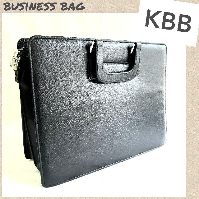 コクヨ - ☆KBB☆美品 本革 レザービジネスバッグ 鍵付 大容量の通販