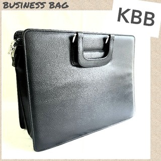 コクヨ(コクヨ)の☆KBB☆美品 本革 レザービジネスバッグ 鍵付 大容量(ビジネスバッグ)