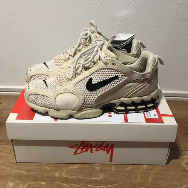 NIKE×STUSSY AIR ZOOM SPIRIDON CG 2 27cm