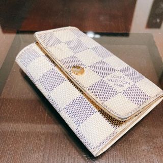 ルイヴィトン(LOUIS VUITTON)のルイヴィトン　ダミエ　アズール　6連キーケース(キーケース)