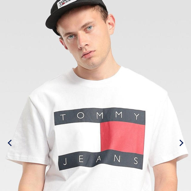 TOMMY HILFIGER(トミーヒルフィガー)のtommy jeans big flag tee ★XL メンズのトップス(Tシャツ/カットソー(半袖/袖なし))の商品写真
