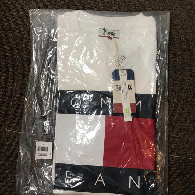 TOMMY HILFIGER(トミーヒルフィガー)のtommy jeans big flag tee ★XL メンズのトップス(Tシャツ/カットソー(半袖/袖なし))の商品写真