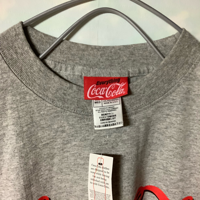 COCA COLA Tシャツ USA製 タグ付き未使用品 コカ・コーラ M Tシャツ+ 