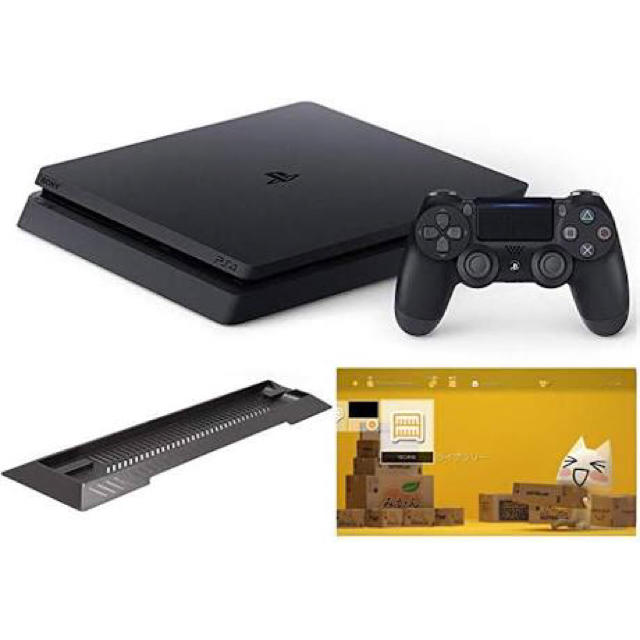 新品 PlayStation4 本体 CUH-2200AB01 スタンド付きゲームソフトゲーム機本体