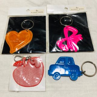 グローバルワーク(GLOBAL WORK)のGLOBAL WORK グローバルワーク反射材キーホルダー(日用品/生活雑貨)