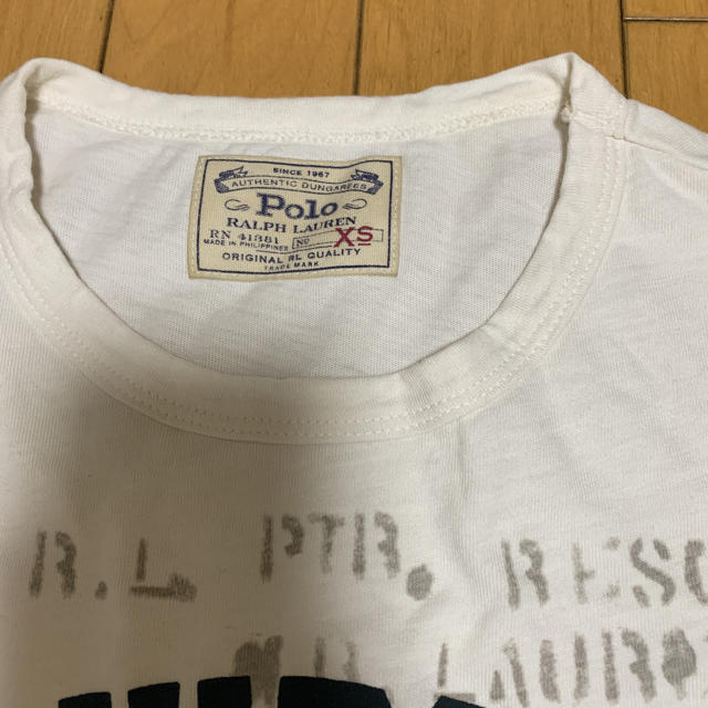 POLO RALPH LAUREN(ポロラルフローレン)のラルフローレン　メンズ　Tシャツ　XS メンズのトップス(Tシャツ/カットソー(七分/長袖))の商品写真