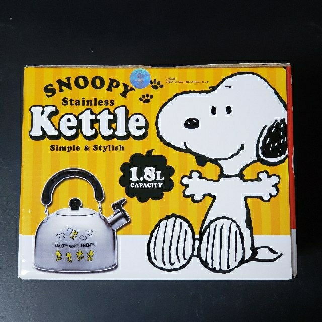 SNOOPY(スヌーピー)のSNOOPY Stainless Kettle インテリア/住まい/日用品のキッチン/食器(調理道具/製菓道具)の商品写真