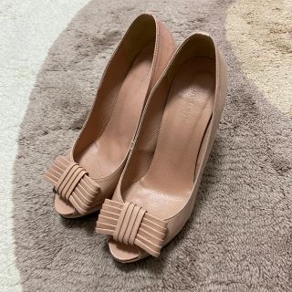 ジルスチュアート(JILLSTUART)のJILL STUART エナメルリボンパンプス👠 23.5cm(ハイヒール/パンプス)