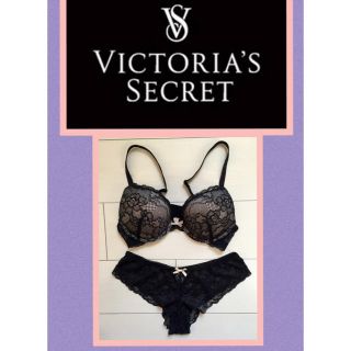 ヴィクトリアズシークレット(Victoria's Secret)の新品未使用 VS ブラ&ショーツ 34B(セット/コーデ)