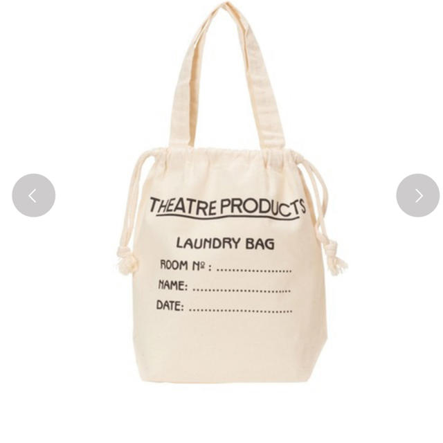 THEATRE PRODUCTS(シアタープロダクツ)の新品　THEATRE PRODUCTS ランドリーバック レディースのバッグ(ハンドバッグ)の商品写真