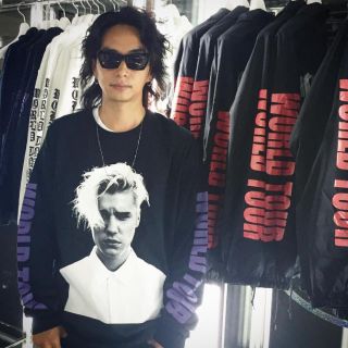 フィアオブゴッド(FEAR OF GOD)のfear of god ジャスティンビーバー GR8 ロンT(Tシャツ/カットソー(七分/長袖))