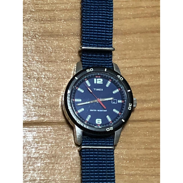 TIMEX(タイメックス)のTIMEX タイメックス　腕時計　ブルー メンズの時計(腕時計(デジタル))の商品写真