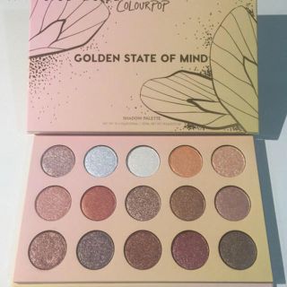 カラーポップ(colourpop)の★限定品★COLOURPOP★15色GOLDEN STATE OF MIND(アイシャドウ)