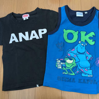 アナップキッズ(ANAP Kids)のANAP☆Tシャツ90㎝  (Tシャツ/カットソー)