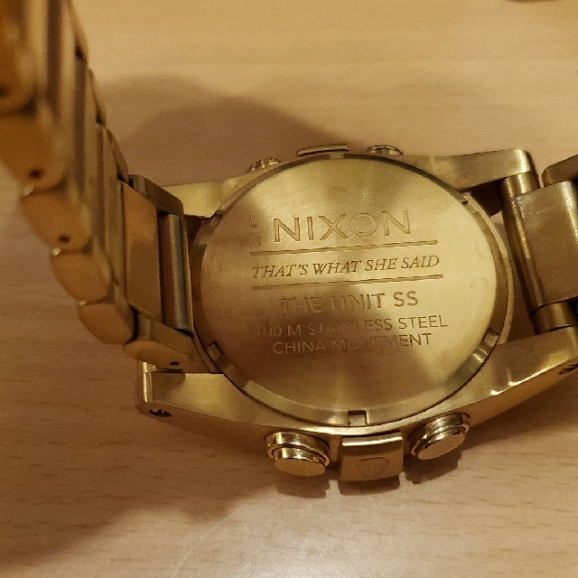 NIXON(ニクソン)の【レア】nixon UNIT SS フルメタル メンズの時計(腕時計(デジタル))の商品写真