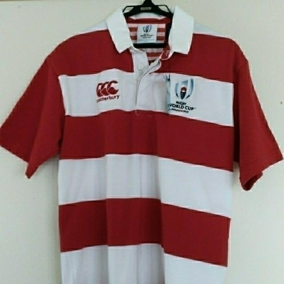 CANTERBURY(カンタベリー)の【新品】Rugby World Cup 2019 カンタベリー ラガーシャツ スポーツ/アウトドアのスポーツ/アウトドア その他(ラグビー)の商品写真