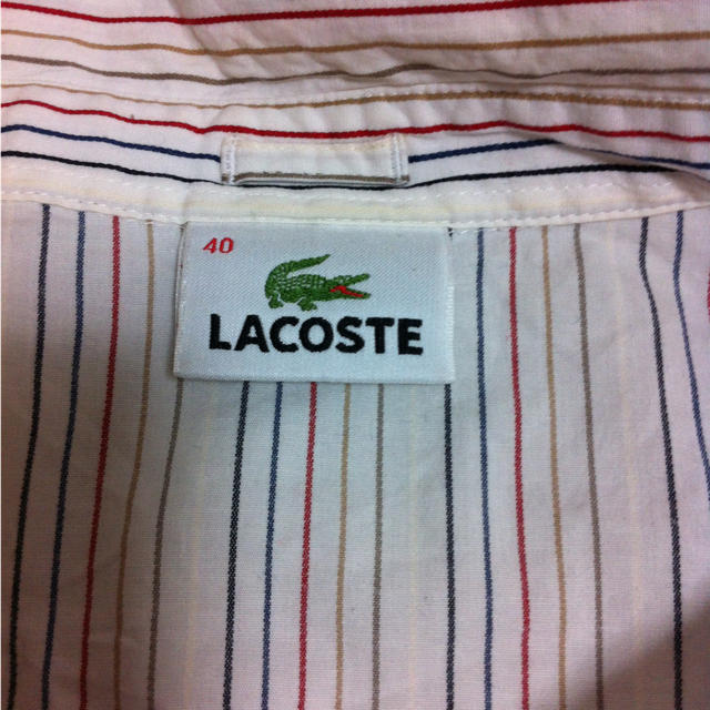 LACOSTE(ラコステ)のラコステ♡七分シャツ♡おしゃれ！ レディースのトップス(シャツ/ブラウス(長袖/七分))の商品写真