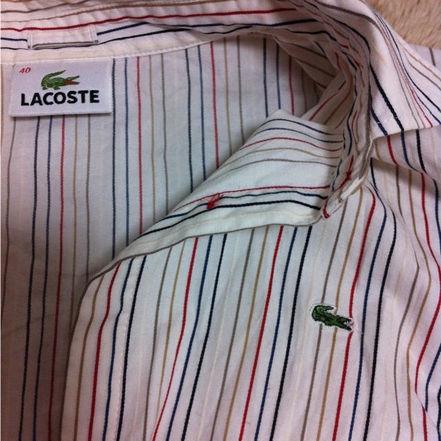 LACOSTE(ラコステ)のラコステ♡七分シャツ♡おしゃれ！ レディースのトップス(シャツ/ブラウス(長袖/七分))の商品写真