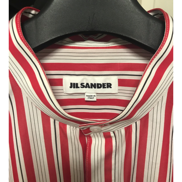 18ss JIL SANDER マンダリンカラーシャツ タグあり