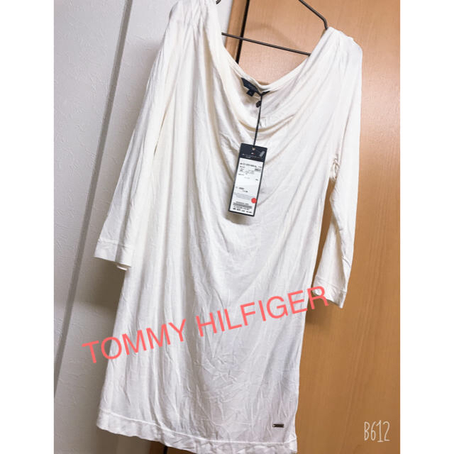 TOMMY HILFIGER(トミーヒルフィガー)のTOMMY HILFIGER❤︎ドレープ ホワイトカットソー他おまとめ レディースのトップス(カットソー(長袖/七分))の商品写真