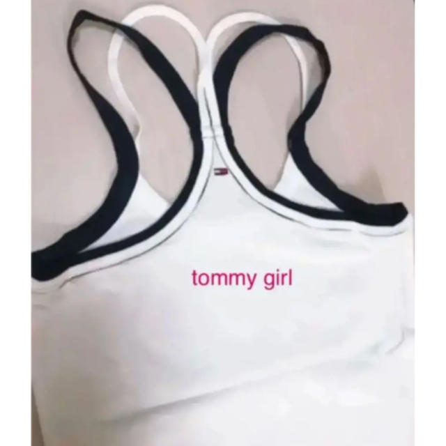 tommy girl(トミーガール)のtommy girl❤︎白キャミソール 新品 レディースのトップス(キャミソール)の商品写真