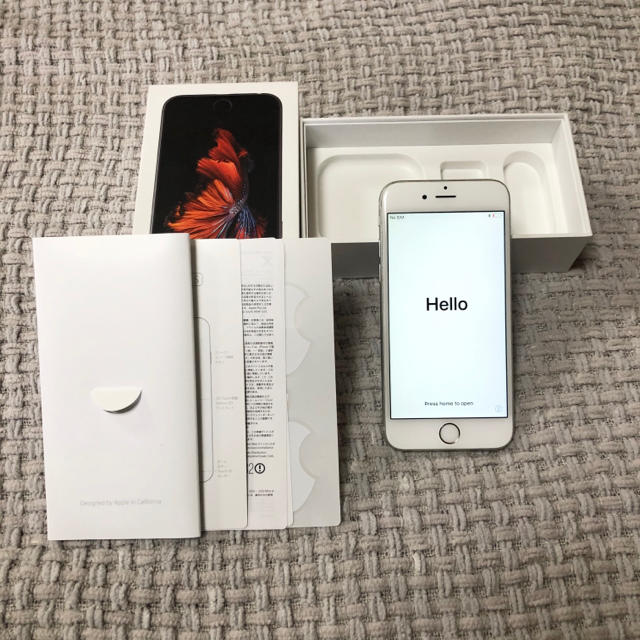 【未使用】iPhone6s SIMロック解除済み