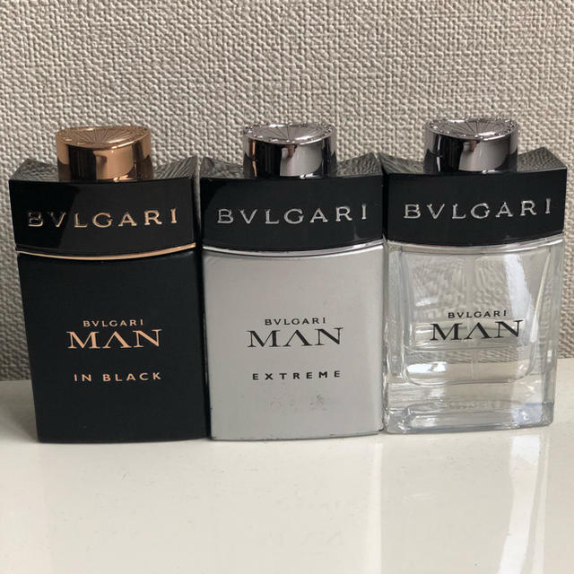 BVLGARI(ブルガリ)のブルガリ MAN 香水　3個セット コスメ/美容の香水(香水(男性用))の商品写真