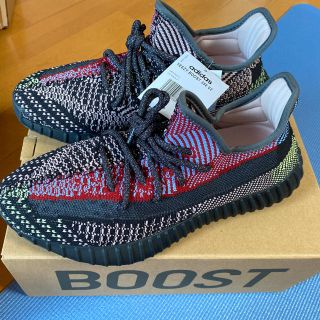 adidas　YEEZY BOOST350黒赤　26.5cm(スニーカー)