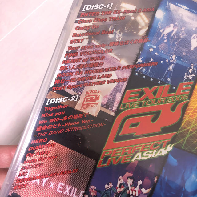 EXILE(エグザイル)のEXILE 2005 PERFECT LIVE ASIA DVD 2枚組 エンタメ/ホビーのDVD/ブルーレイ(ミュージック)の商品写真