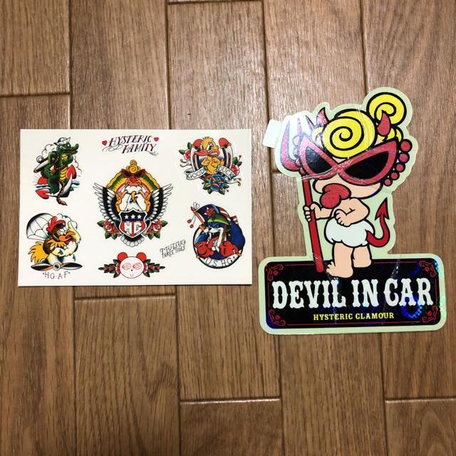 HYSTERIC MINI(ヒステリックミニ)のヒスミニ ステッカー キッズ/ベビー/マタニティのこども用ファッション小物(その他)の商品写真