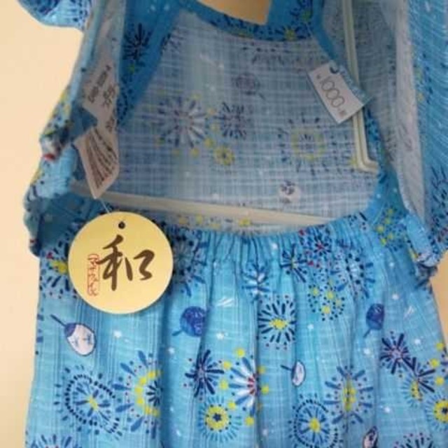 motherways 甚平 男の子 69cm☆新品未使用 キッズ/ベビー/マタニティのベビー服(~85cm)(甚平/浴衣)の商品写真