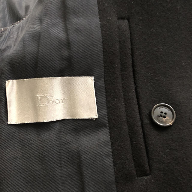 マルジェラ DIOR Dior Homme メルトン ピーコートの通販 by ローズ's shop｜ディオールオムならラクマ HOMME - ユニセックス エディ期 にわずかに
