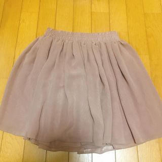 マジェスティックレゴン(MAJESTIC LEGON)のマジェスティックレゴン  ピンクベージュスカート(ミニスカート)