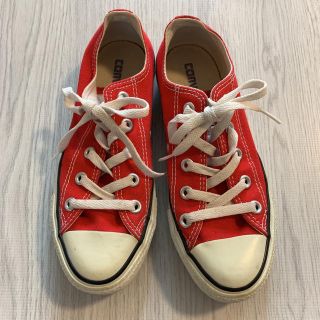 コンバース(CONVERSE)のconverse   ALL STAR 赤　22.5cm(スニーカー)