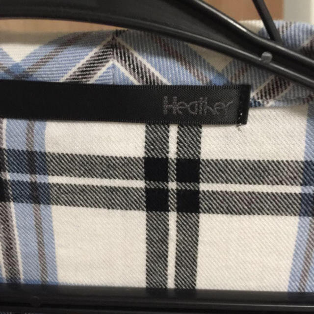 heather(ヘザー)のヘザー♡コットンチェックガウン レディースのジャケット/アウター(その他)の商品写真