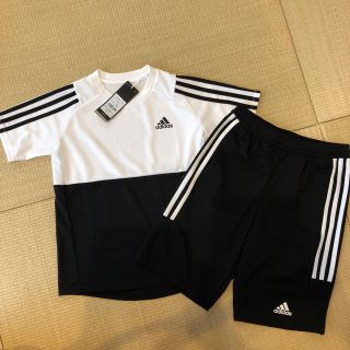 アディダス(adidas)のadidas 上下セット　160cm 新品(Tシャツ/カットソー)