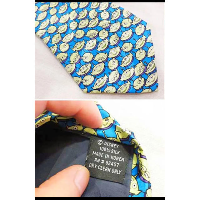 Disney(ディズニー)のDisney リトルグリーンメン ネクタイ メンズのファッション小物(ネクタイ)の商品写真
