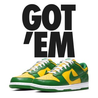 ナイキ(NIKE)のNIKE DUNK LOW SP "BRAZIL" ナイキダンク　27.5cm(スニーカー)