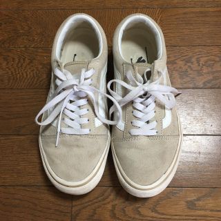 ヴァンズ(VANS)のVANS ヴァンズ　バンズ　オールドスクール　ベージュ(スニーカー)