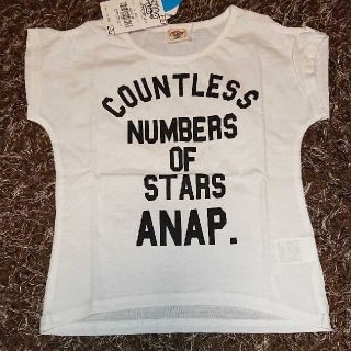 アナップキッズ(ANAP Kids)の★未使用★ANAP オープンショルダー Tシャツ  100(Tシャツ/カットソー)