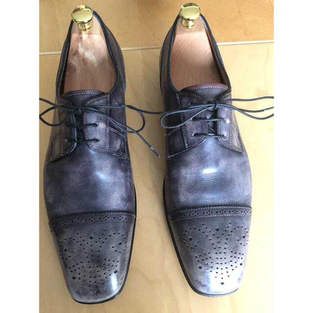 Santoni - サントーニ（Santoni）メダリオンシューズの通販 by prontonao's shop｜サントーニならラクマ