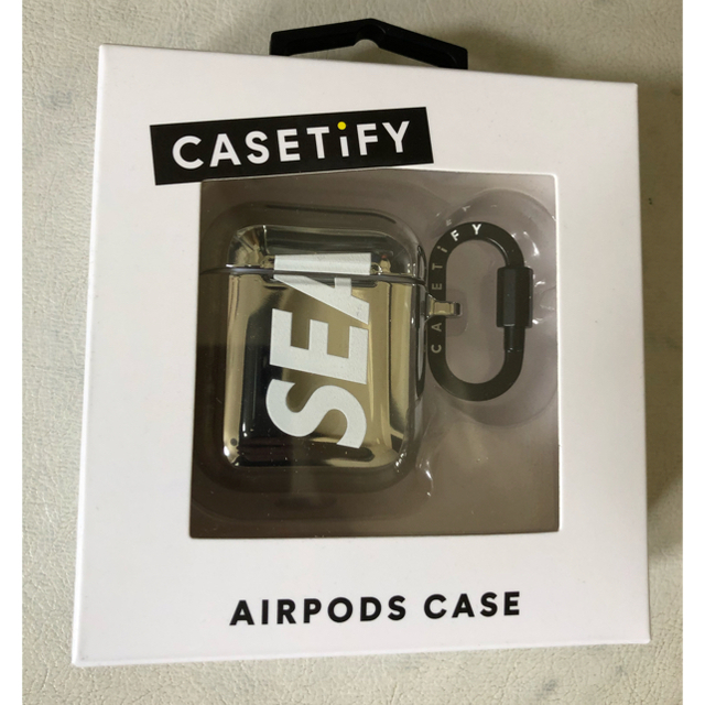 wind and sea casetify airpods SILVER ミラー 1