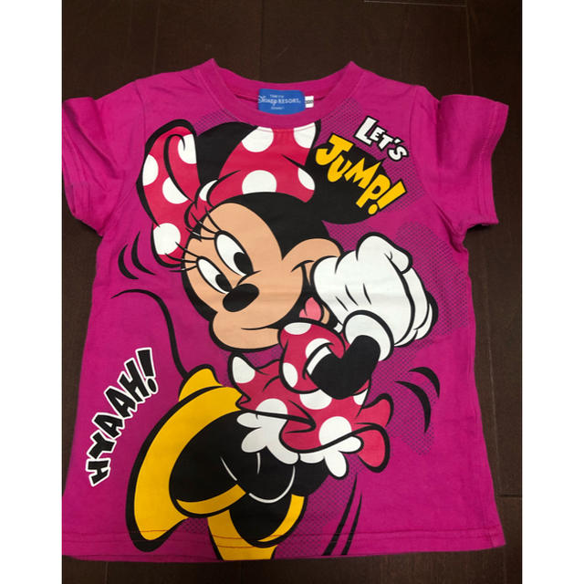 Disney(ディズニー)のディズニー ミニーTシャツ 100 キッズ/ベビー/マタニティのキッズ服女の子用(90cm~)(Tシャツ/カットソー)の商品写真